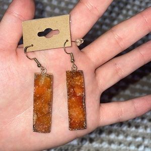 Brand New Hand Crafted Crystal Earrings